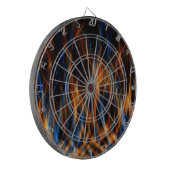 Vlam op dartbord (Voorkant Links)