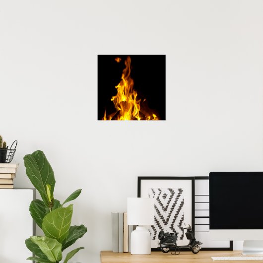 vlam poster (Thuiskantoor)