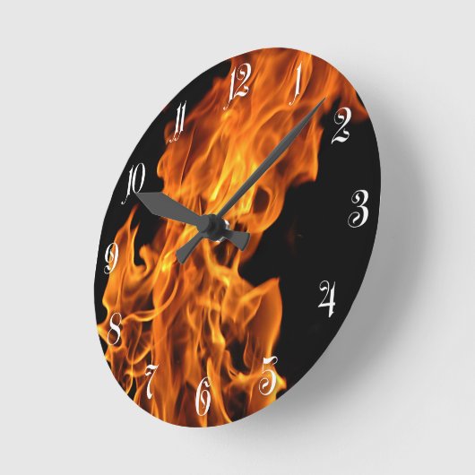 vlam ronde klok (Hoek)