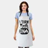 Vlam & Smaak: Culinaire Passie Schort (Gedragen)