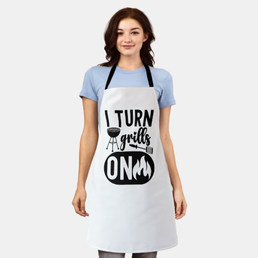 Vlam & Smaak: Culinaire Passie Schort (Gedragen)