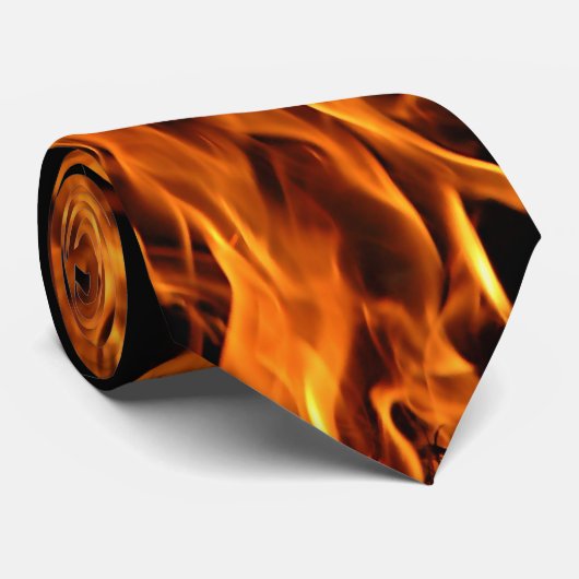 vlam stropdas (Opgerold)