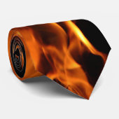 vlam stropdas (Opgerold)