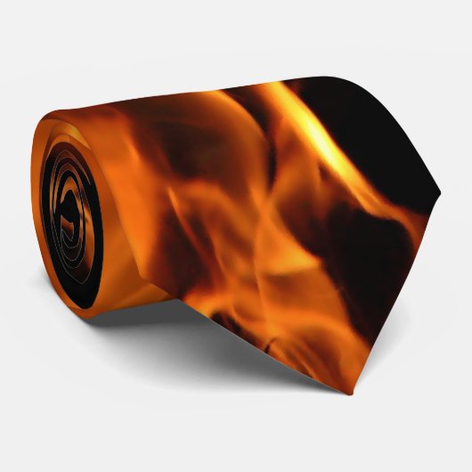 vlam stropdas (Opgerold)