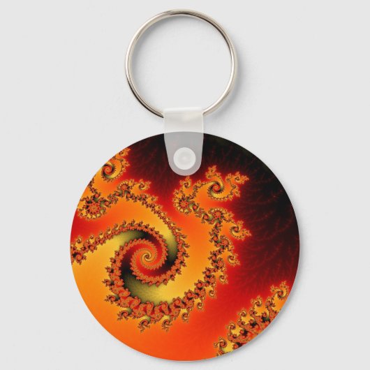Vlam Triple Twirl Sleutelhanger (Voorkant)