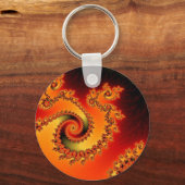 Vlam Triple Twirl Sleutelhanger (Voorkant)