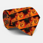 Vlam Triple Twirl Tie Stropdas (Opgerold)