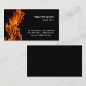 vlam visitekaartje (Voorkant / Achterkant)