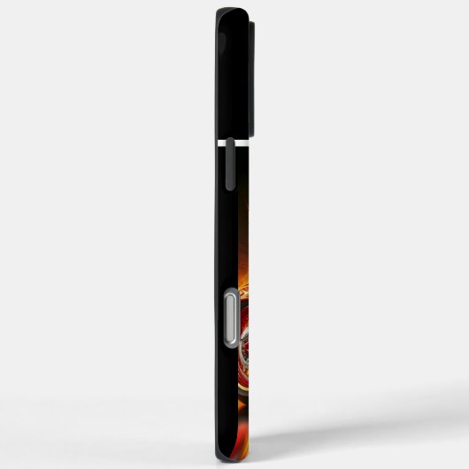 vlambeschilderde hakselaar Case-Mate iPhone case (Achterkant / Rechts)