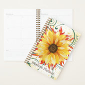 Vlambloem Zonnewijzer Planner 14 cm x 21,5 cm (Display)