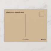 Vlambomen in Bamako Mali Briefkaart (Achterkant)