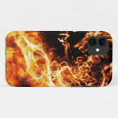Vlamelementair dragon Iphone 5/5s Hoesje (Achterkant (horizontaal))