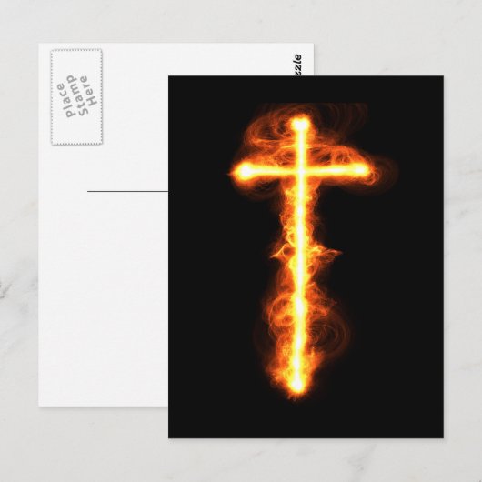 Vlamend Briefkaart (Voorkant / Achterkant)