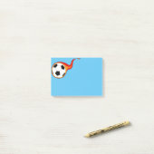 Vlamend Voetbal Post-it-Notes Post-it® Notes (Op bureau)