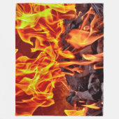 VLAMES en EMBERS Fleece Deken (Voorkant)