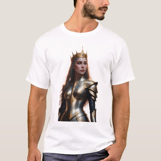 Vlamgeboren Dargon Pact Koningin Seraphina T-shirt (Voorkant)