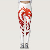 Vlamgeboren Draak Pact Leggings (Voorkant)