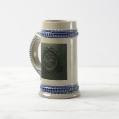 "Vlamgeschaalde sereniteit: een boeiende fusie van Bierpul (Voorkant links)