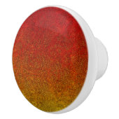 Vlamglittergradiënt afvlakken keramische knop (Rechts)