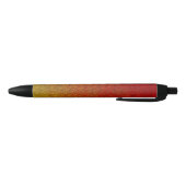 Vlamglittergradiënt afvlakken zwarte inkt pen (Bodem)