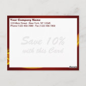 vlamgolf briefkaart (Achterkant)