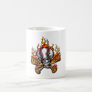 Vlaming Baseball Skull Koffiemok