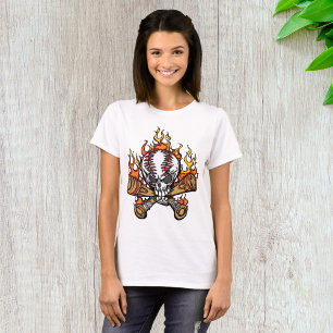 Vlaming Baseball Skull T-shirt