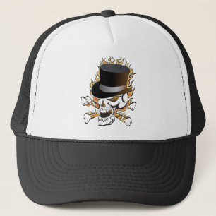 Vlaming bovenaan de schedel trucker pet