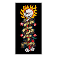 Vlaming De schedel voelen de angst