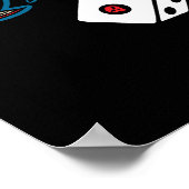 Vlaming De schedel voelen de angst Poster (Hoek)