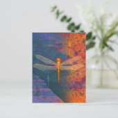 Vlaming Dragonfly Briefkaart (Staand voorkant)