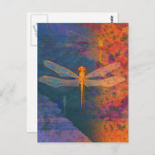 Vlaming Dragonfly Briefkaart (Voorkant / Achterkant)