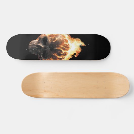 Vlaming Skull Skateboard (Horizontaal)