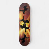 Vlaming Unicorn Skateboard (Voorkant)