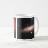 Vlaming van de schedelnevel met Andromeda Galaxy Koffiemok (Voorkant rechts)