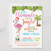 Vlamingle & Jingle Holiday Party Invitation - WH Kaart (Voorkant)