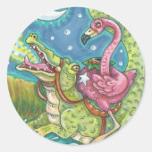 VLAMINGO STICKERS BLAD RAND (Voorkant)