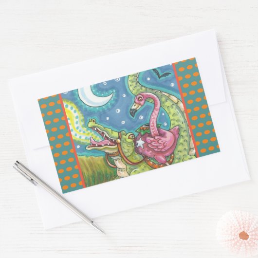 VLAMINGO STICKERS SHEET Rec. (Envelop)