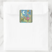 VLAMINGO STICKERS SHEET Square (Tas)