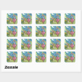 VLAMINGO STICKERS SHEET Square (Vel)