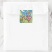 VLAMINGO STICKERS SHEET Square (Tas)