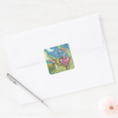 VLAMINGO STICKERS SHEET Square (Envelop)