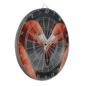 Vlamingoenen in de liefde dartbord (Voorkant Links)