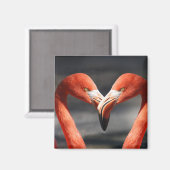 Vlamingoenen in de liefde magneet (Voorkant / Achterkant)