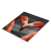 Vlamingoenen in de liefde tegeltje (Zijkant)