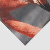 Vlamingoenen in de liefde tissuepapier (Detail)