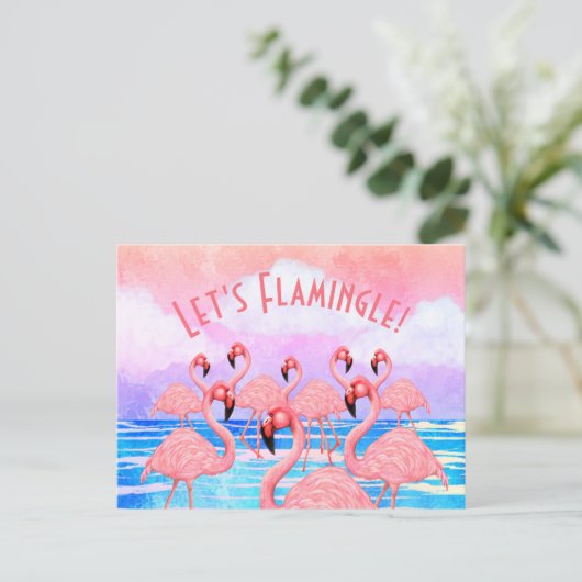 Vlamingoenen op Parade Briefkaart (Staand voorkant)