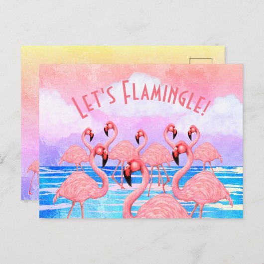 Vlamingoenen op Parade Briefkaart (Voorkant / Achterkant)