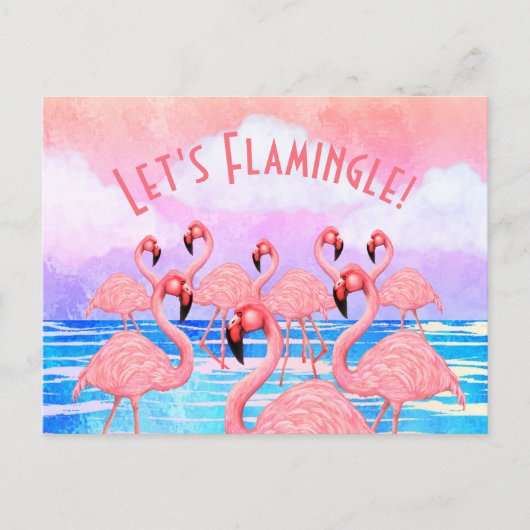 Vlamingoenen op Parade Briefkaart (Voorkant)