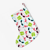 Vlamingoenen + Teenslippers kerststooking Kleine Kerstsok (Achterkant (Hangend))